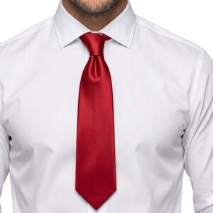 Nubio Classic 100% Silk Red Men's Tie